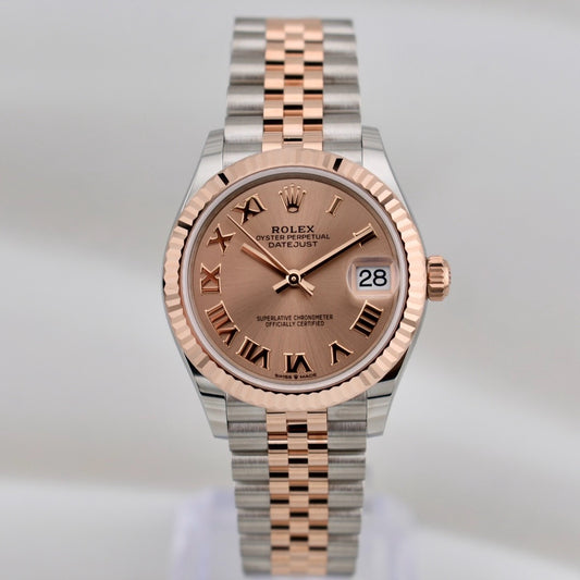 Rolex Datejust 31 Two Tone Everose Gold Sundust Roman Numeral Dial 278271 2025