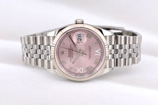 Rolex Datejust 36 Pink Roman Diamond VI and IX Dial 126234 2025