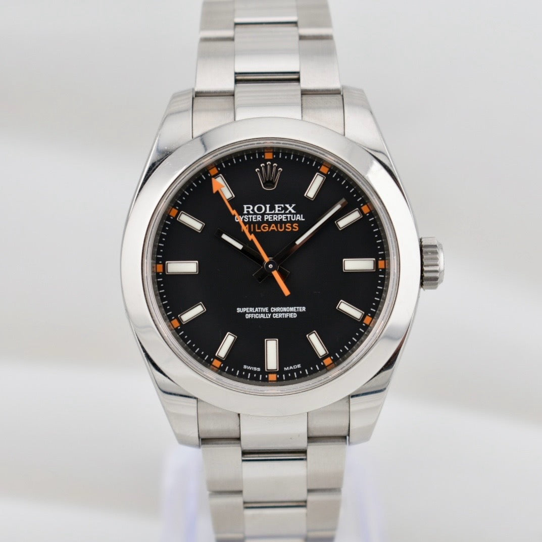 Rolex Milgauss Black Dial 116400 2010