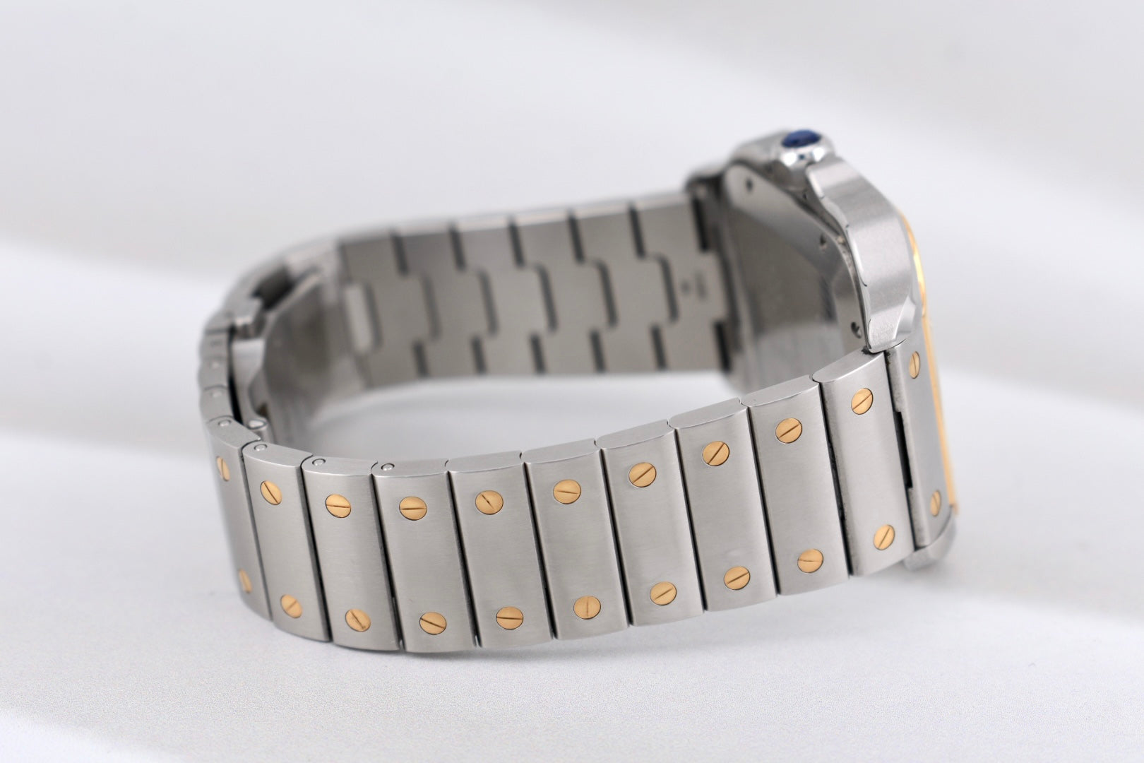 Cartier Santos De Cartier Large Two Tone Yellow Gold W2SA0009 2023