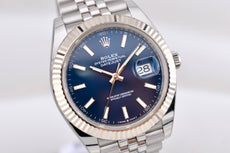Rolex Datejust 41 Blue Index Dial 126334 2024