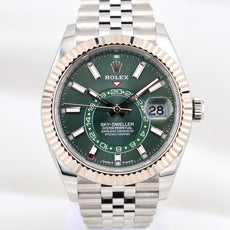 Rolex Sky Dweller Mint Green Dial Jubilee 336934 2024