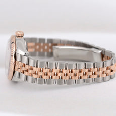 Rolex Lady Datejust 28 Two Tone Everose Gold White Roman Dial 279171 2025