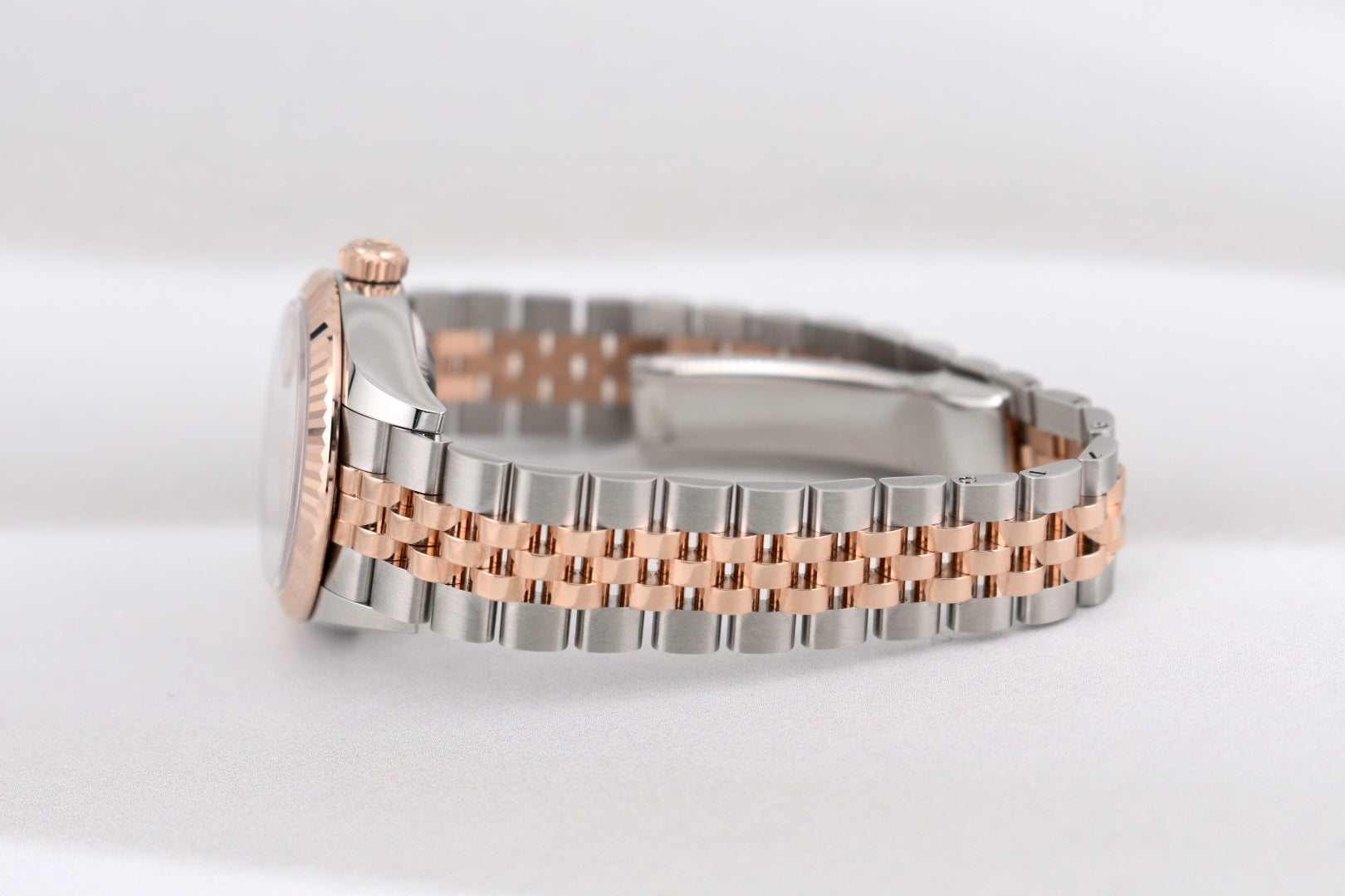 Rolex Lady Datejust 28 Two Tone Everose Gold White Roman Dial 279171 2025