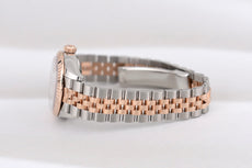 Rolex Lady Datejust 28 Two Tone Everose Gold White Roman Dial 279171 2025