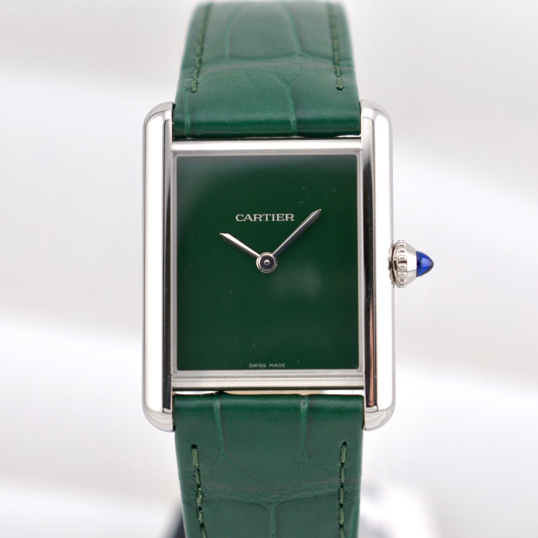 Cartier Tank Must Green Dial WSTA0056 2024