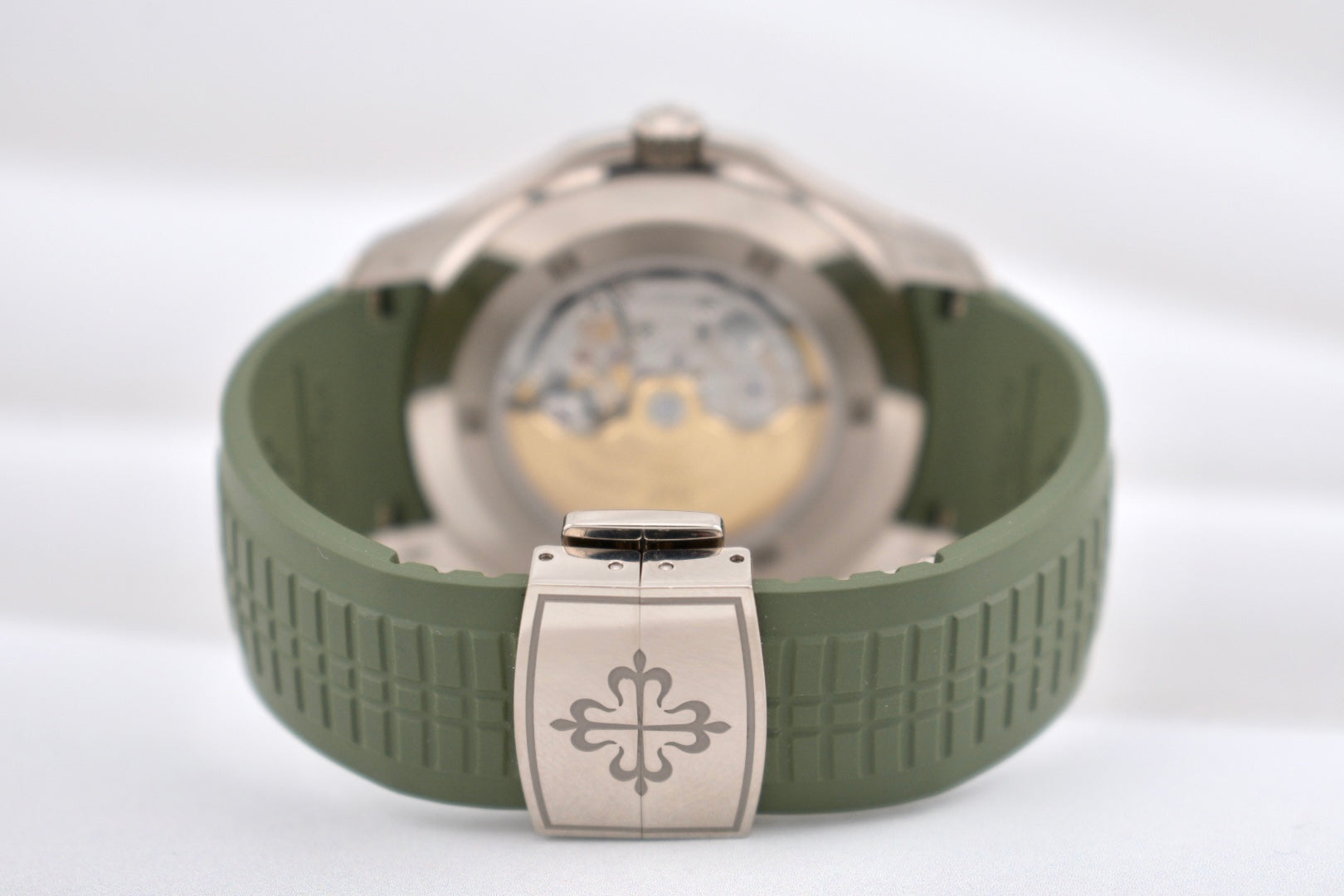 Patek Philippe Aquanaut White Gold Green Dial 5168G-010 2024