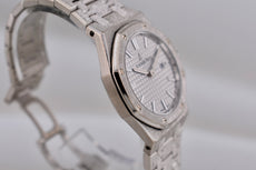 Audemars Piguet Royal Oak Lady 18K White Gold Silver Dial 67653BC 2020