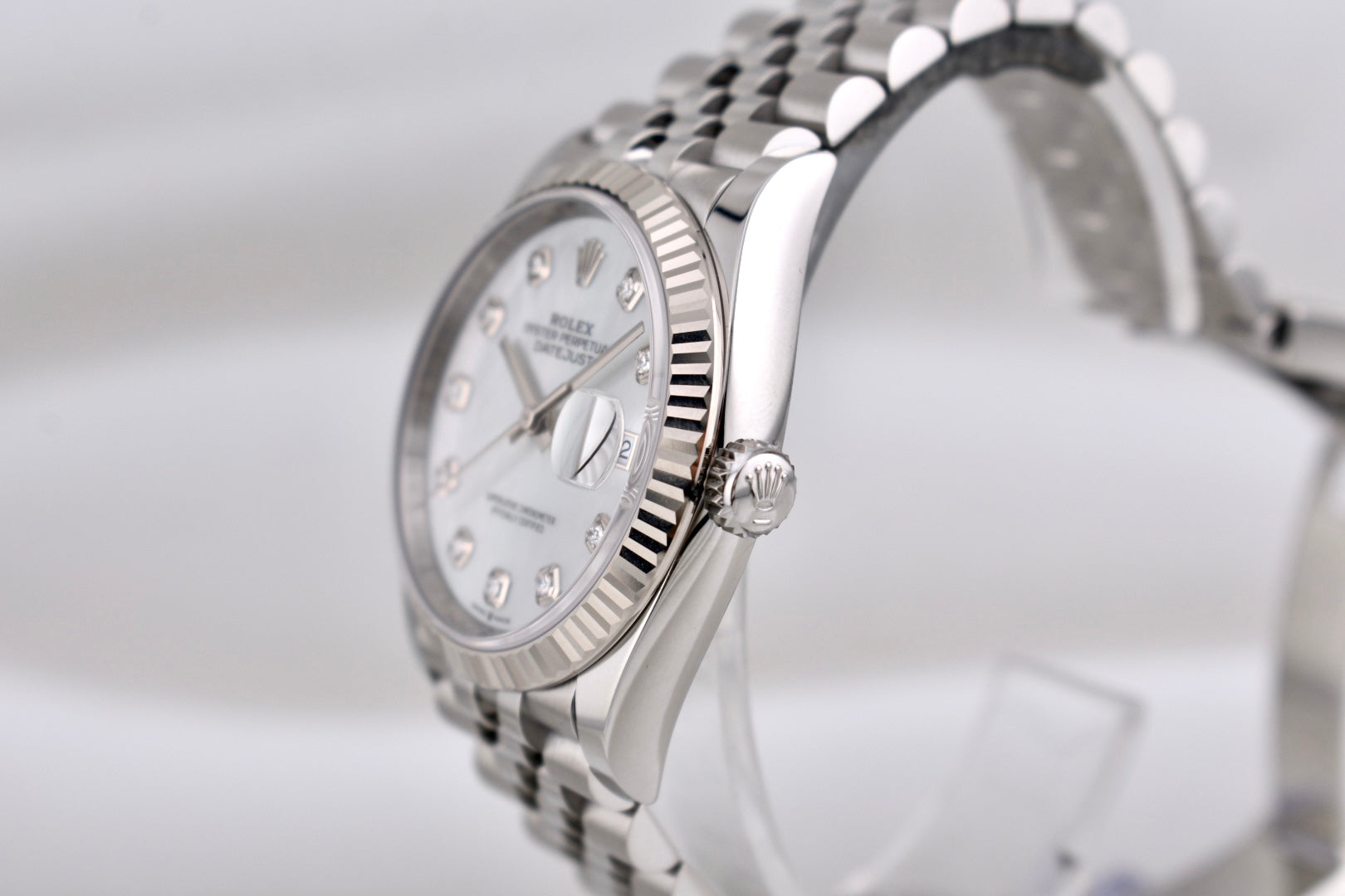 Rolex Datejust 36 Mother of Pearl Diamond Dial 126234 2025