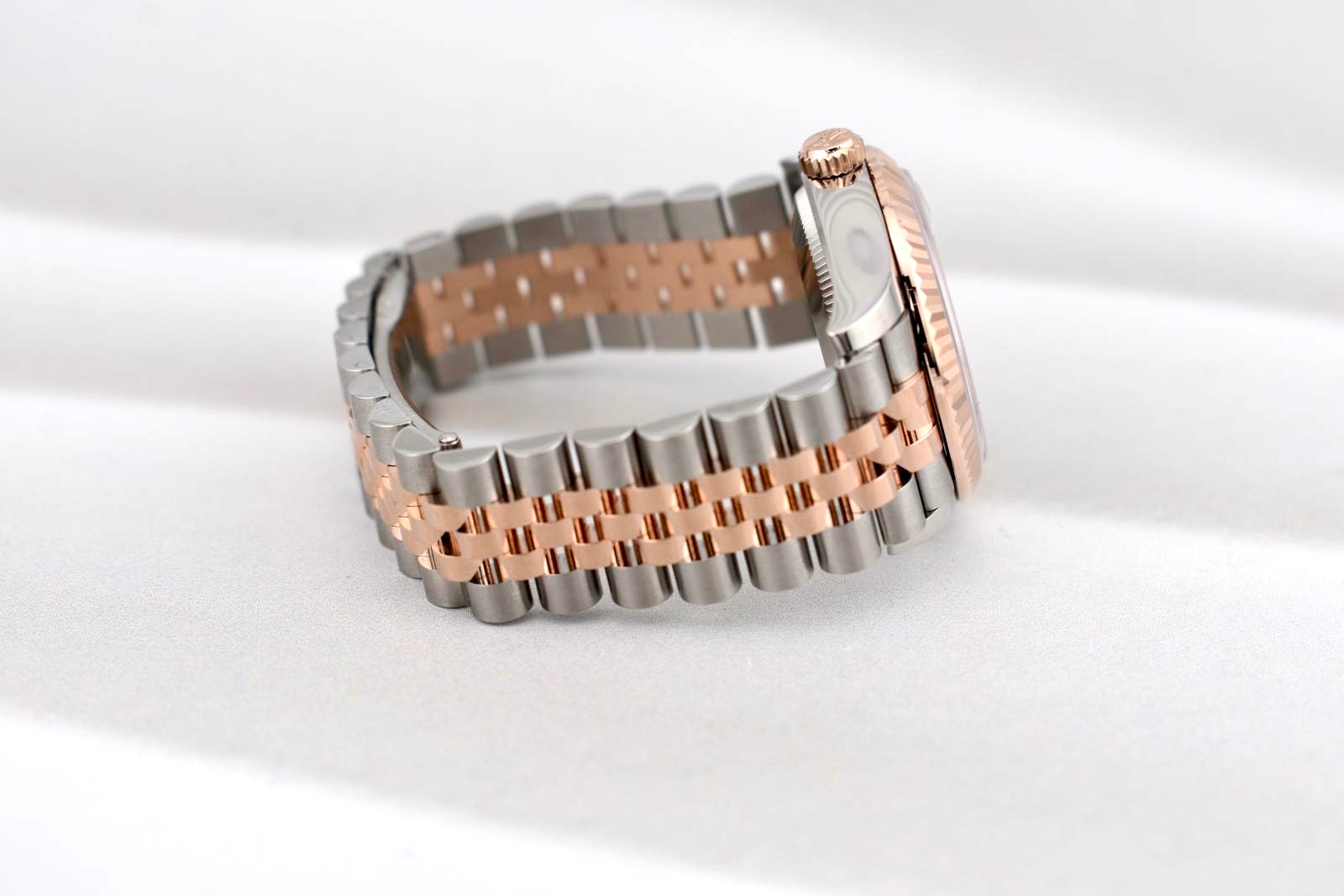 Rolex Datejust 31 Two Tone Everose Gold Mother of Pearl Diamond Dial 278271 2025