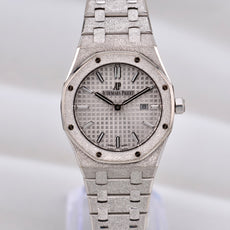 Audemars Piguet Royal Oak Lady 18K White Gold Silver Dial 67653BC 2020