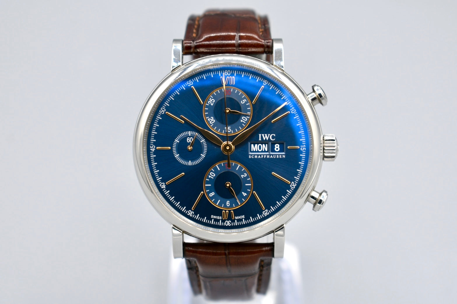 IWC Chronograph Portofino Blue Dial IW391036 2022
