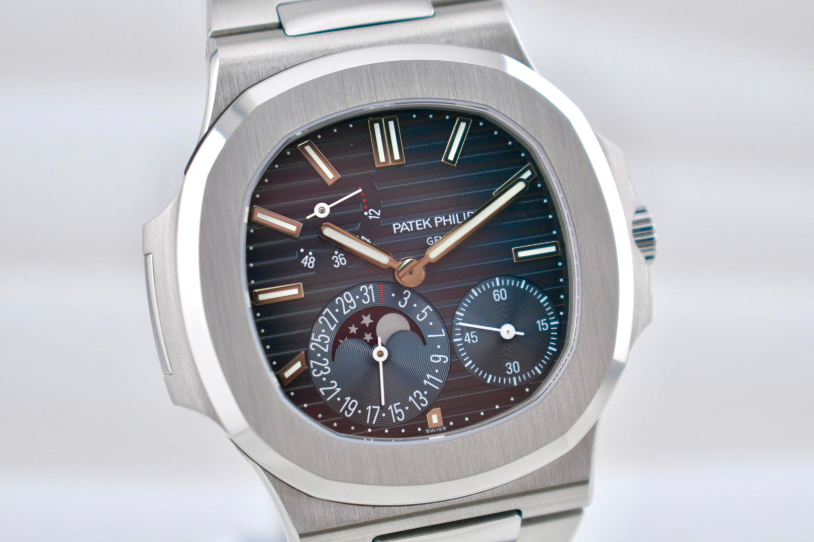 Patek Philippe Nautilus Moonphase Blue Dial 5712/1A 2018