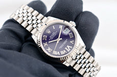 Rolex Datejust 31 Aubergine Purple Diamond VI Dial 278274 2025
