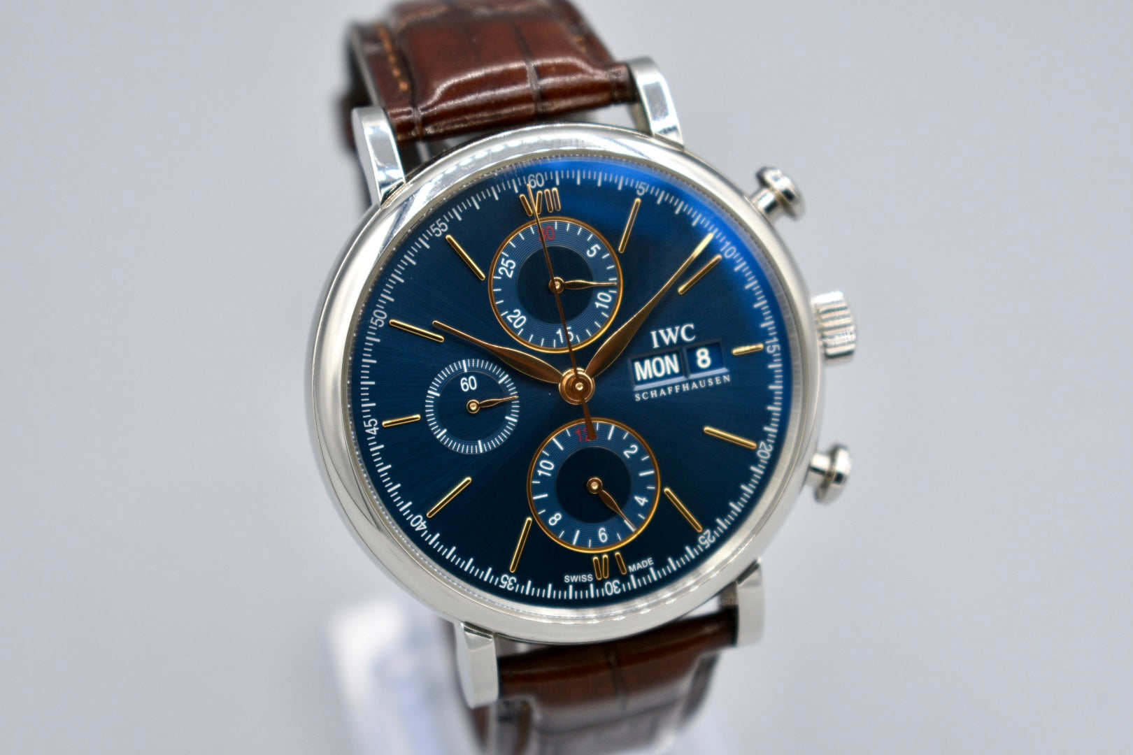 IWC Chronograph Portofino Blue Dial IW391036 2022