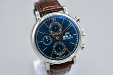 IWC Chronograph Portofino Blue Dial IW391036 2022