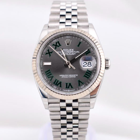 Rolex Datejust 41 Wimbledon Dial Jubilee 126334 2025
