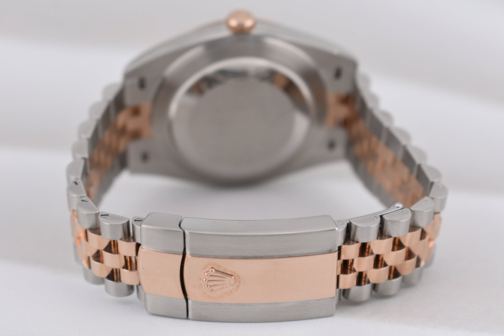 Rolex Datejust 41 Two Tone Everose Gold Mother of Pearl Diamond Dial 126331 2022