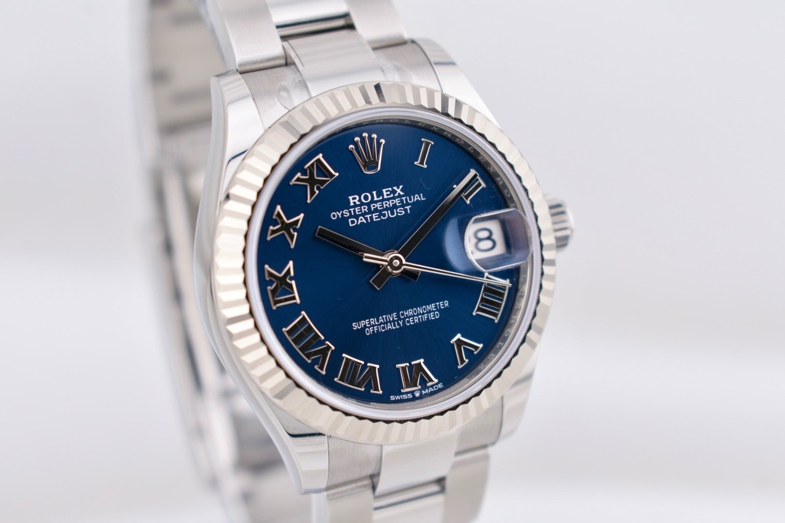 Rolex Datejust 31 Blue Roman Dial Oyster Band 278274 2025