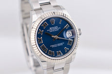Rolex Datejust 31 Blue Roman Dial Oyster Band 278274 2025