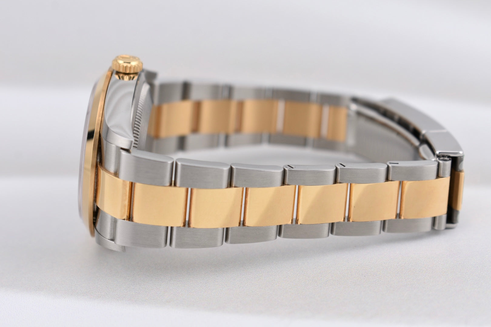 Rolex Explorer 36 Two Tone Yellow Gold Black Dial 124273 2023