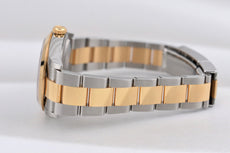 Rolex Explorer 36 Two Tone Yellow Gold Black Dial 124273 2023