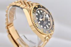 Rolex GMT Master II Yellow Gold Black Dial 126718GRNR 2024