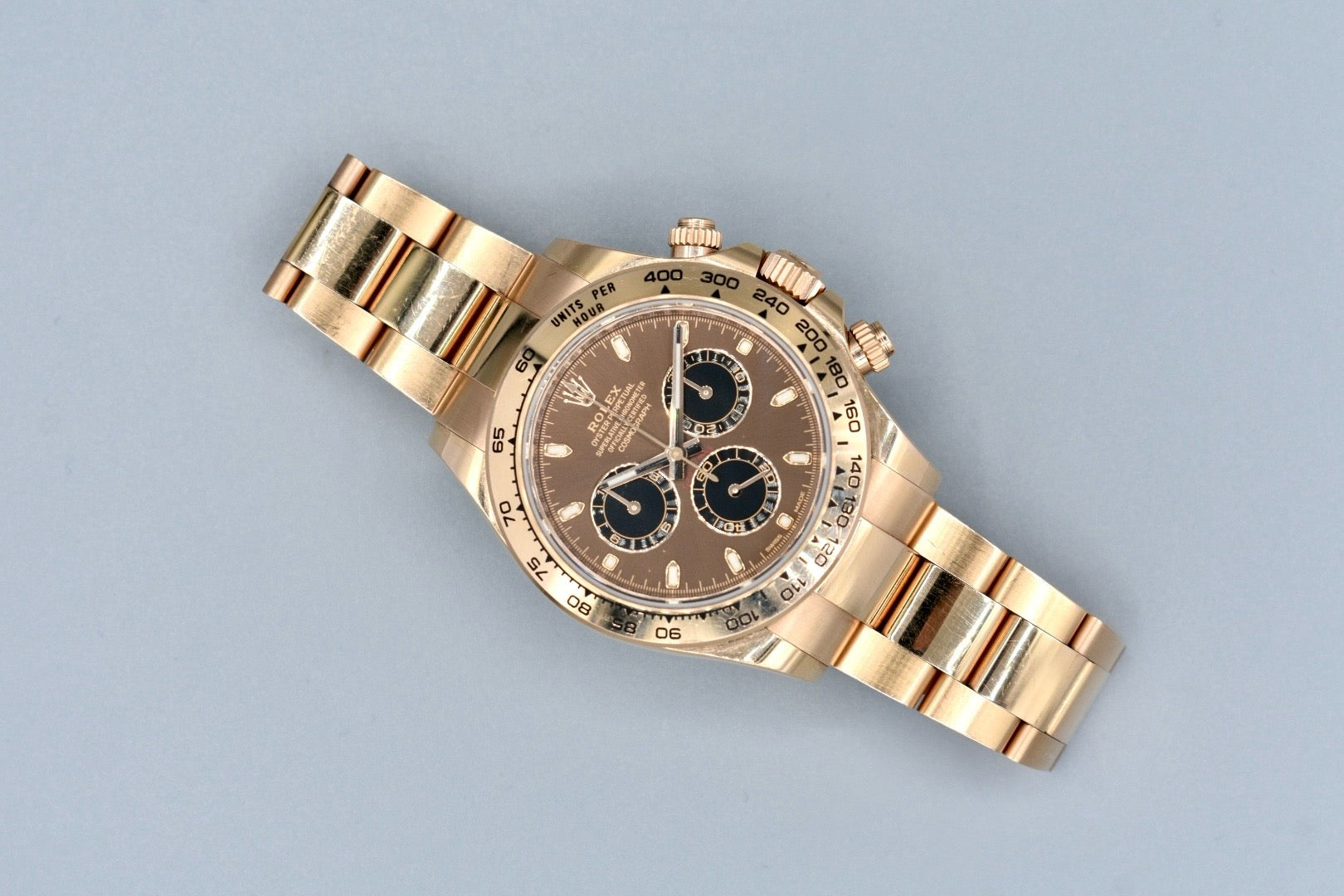 Rolex Cosmograph Daytona Everose Gold Chocolate Dial 116505 2023