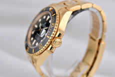 Rolex Submariner Yellow Gold Black Dial 'Blacksy' 126618LN 2022