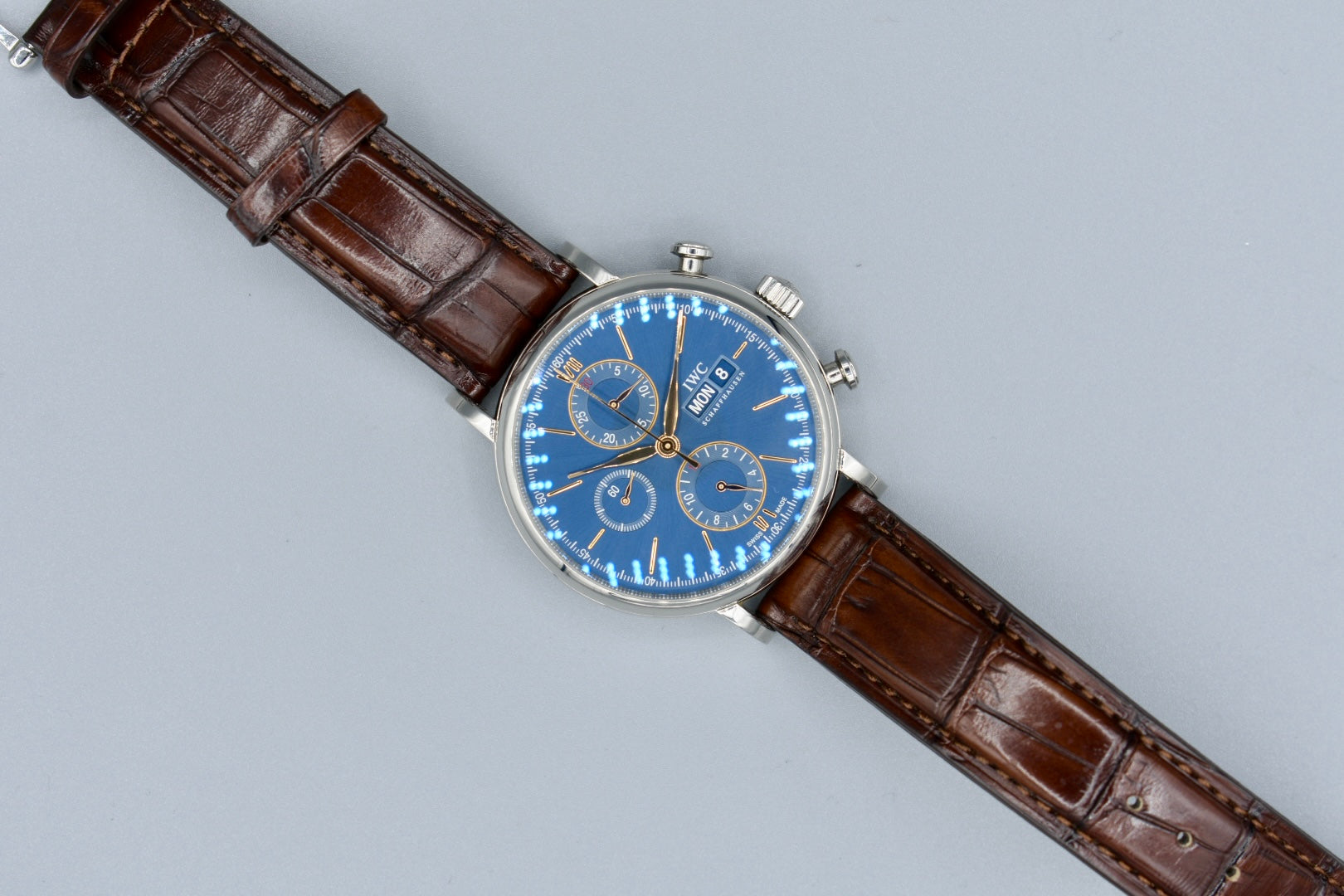 IWC Chronograph Portofino Blue Dial IW391036 2022
