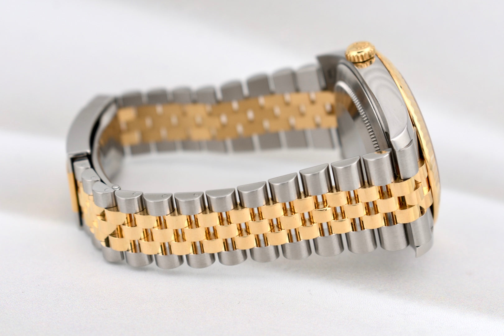Rolex Datejust 41 Two Tone Yellow Gold Black Dial 126333 2024