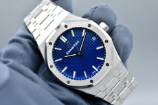 Audemars Piguet Royal Oak Japan Edition 1/300 White Gold Blue Dial 15503BC 2021