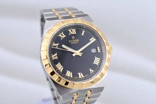 Tudor Royal Black Roman Dial M28503-0006 2025