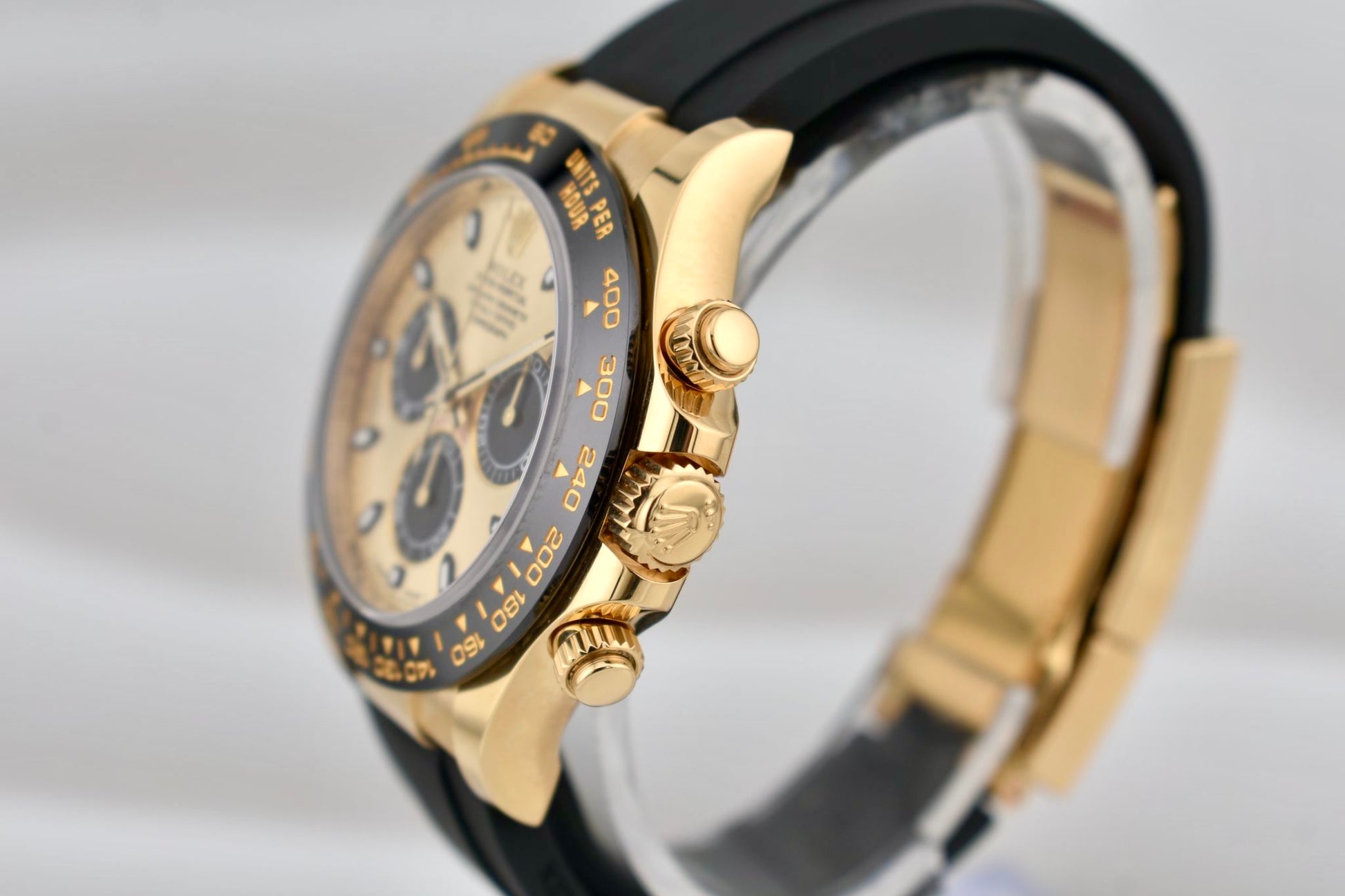 Rolex Cosmograph Daytona Yellow Gold 'Pikachu' Oysterflex 116518LN 2023