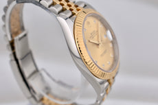 Rolex Datejust 41 Two Tone Yellow Gold Champagne Diamond Dial 126333 2025