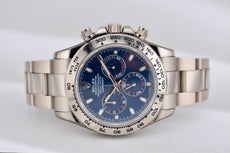 Rolex Cosmograph Daytona White Gold Blue Dial 'John Mayer' 116509 2021