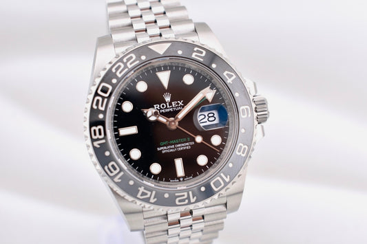 Rolex GMT Master II Bruce Wayne 126710GRNR 2025