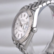 Rolex Datejust 41 Silver Index Dial 126334 2026