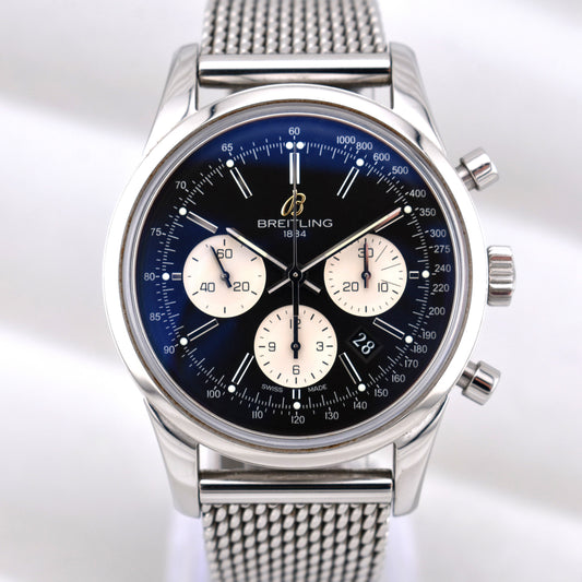 Breitling Transocean Chronograph Limited Edition Black Dial 2012