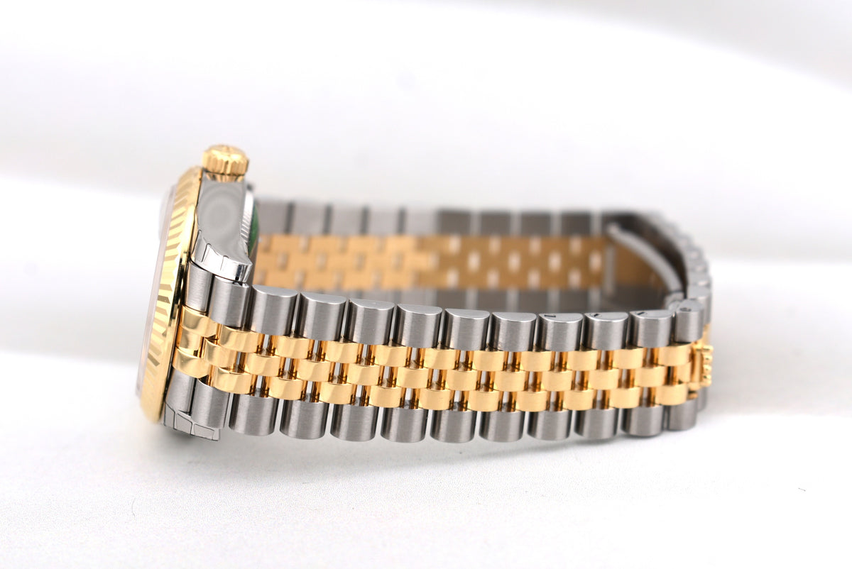 Rolex Datejust 31 Two Tone Yellow Gold Mother of Pearl Diamond Dial 278273 2026