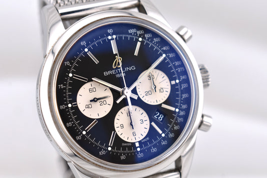 Breitling Transocean Chronograph Limited Edition Black Dial 2012