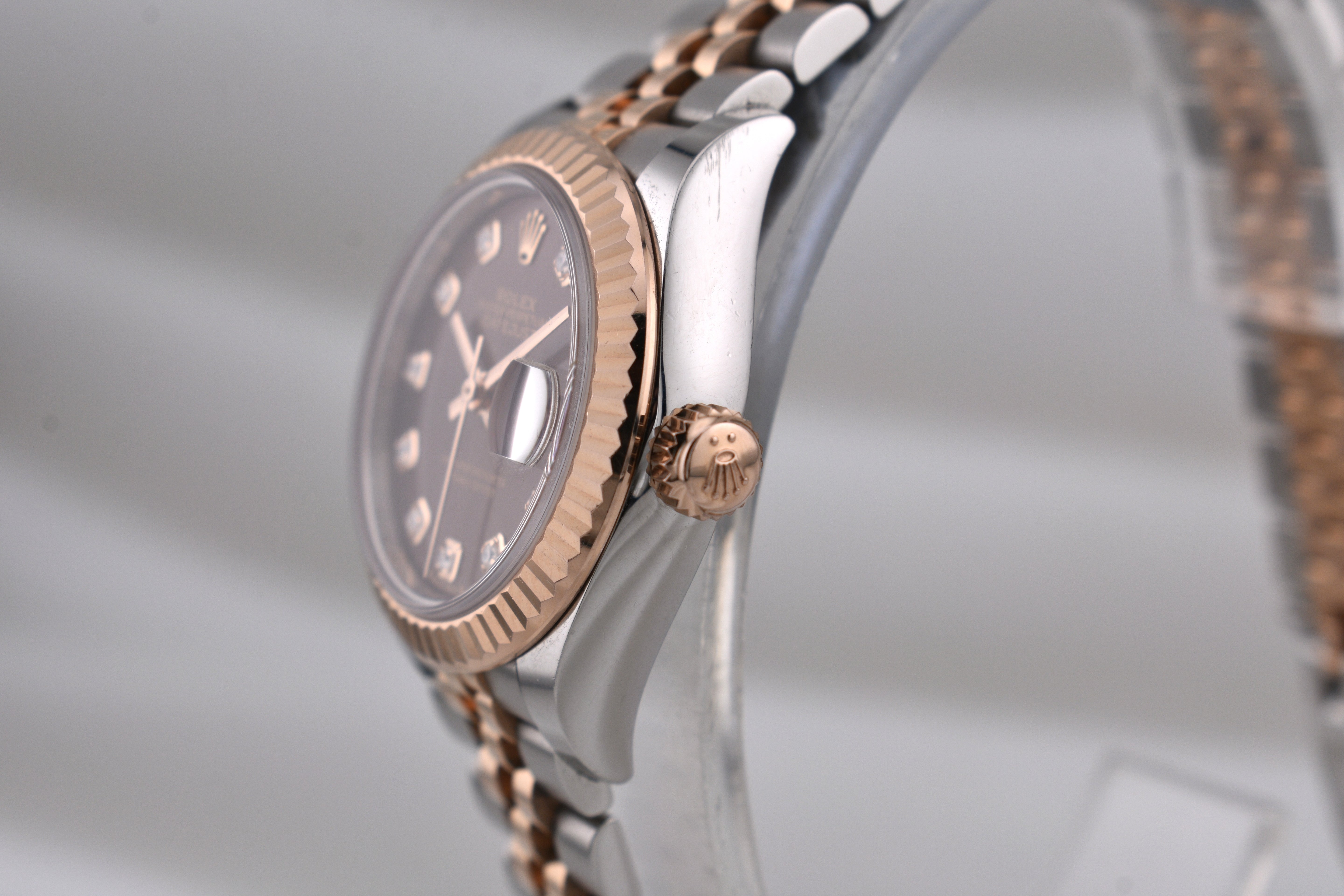 Rolex Lady Datejust 28 Chocolate Diamond Dial 279171 2022