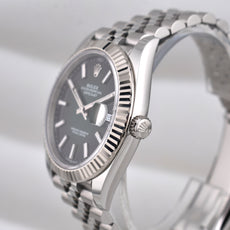 Rolex Datejust 41 Ombre Green Index Dial Jubilee Band 126334 2026