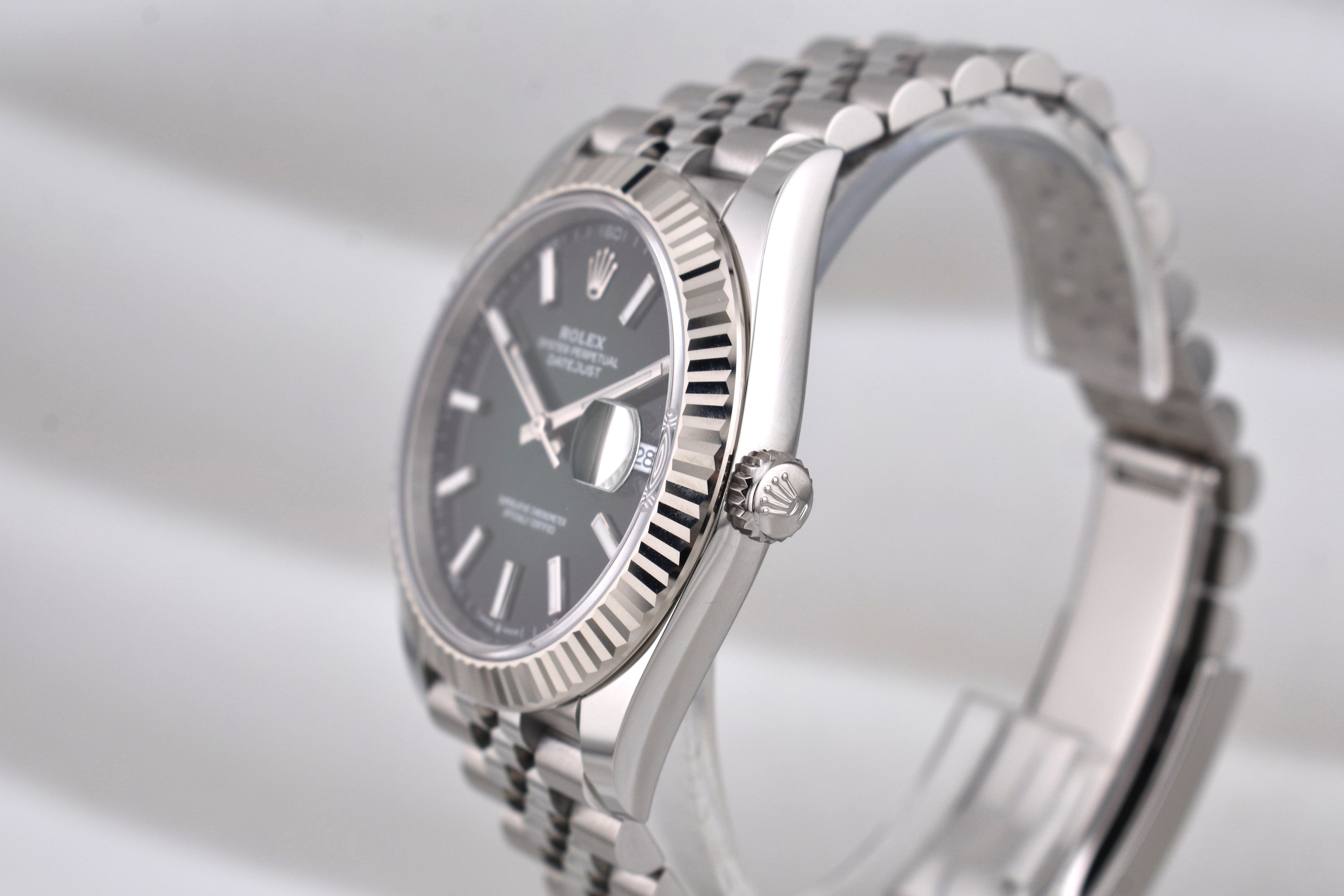 Rolex Datejust 41 Ombre Green Index Dial Jubilee Band 126334 2026