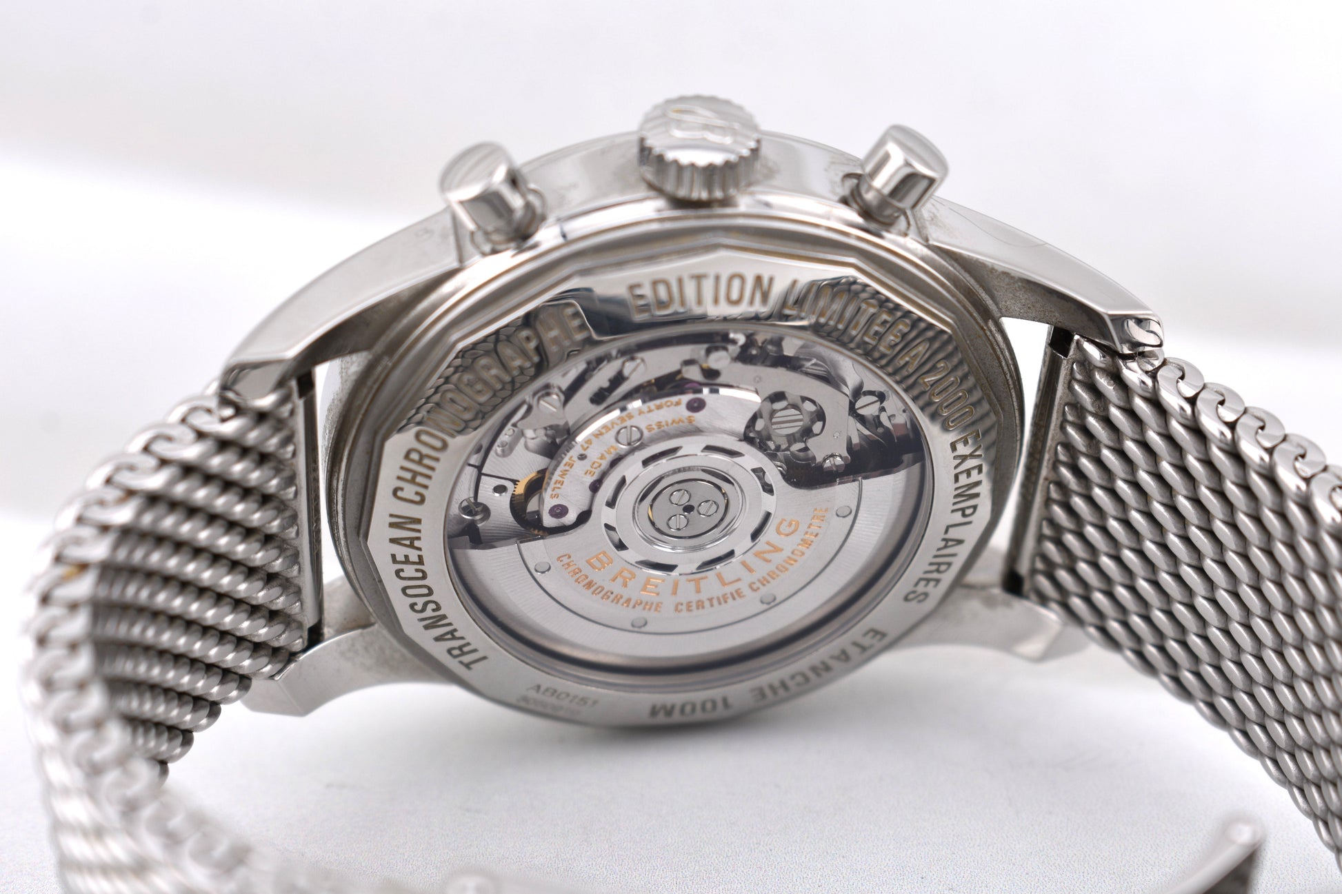 Breitling Transocean Chronograph Limited Edition Black Dial 2012