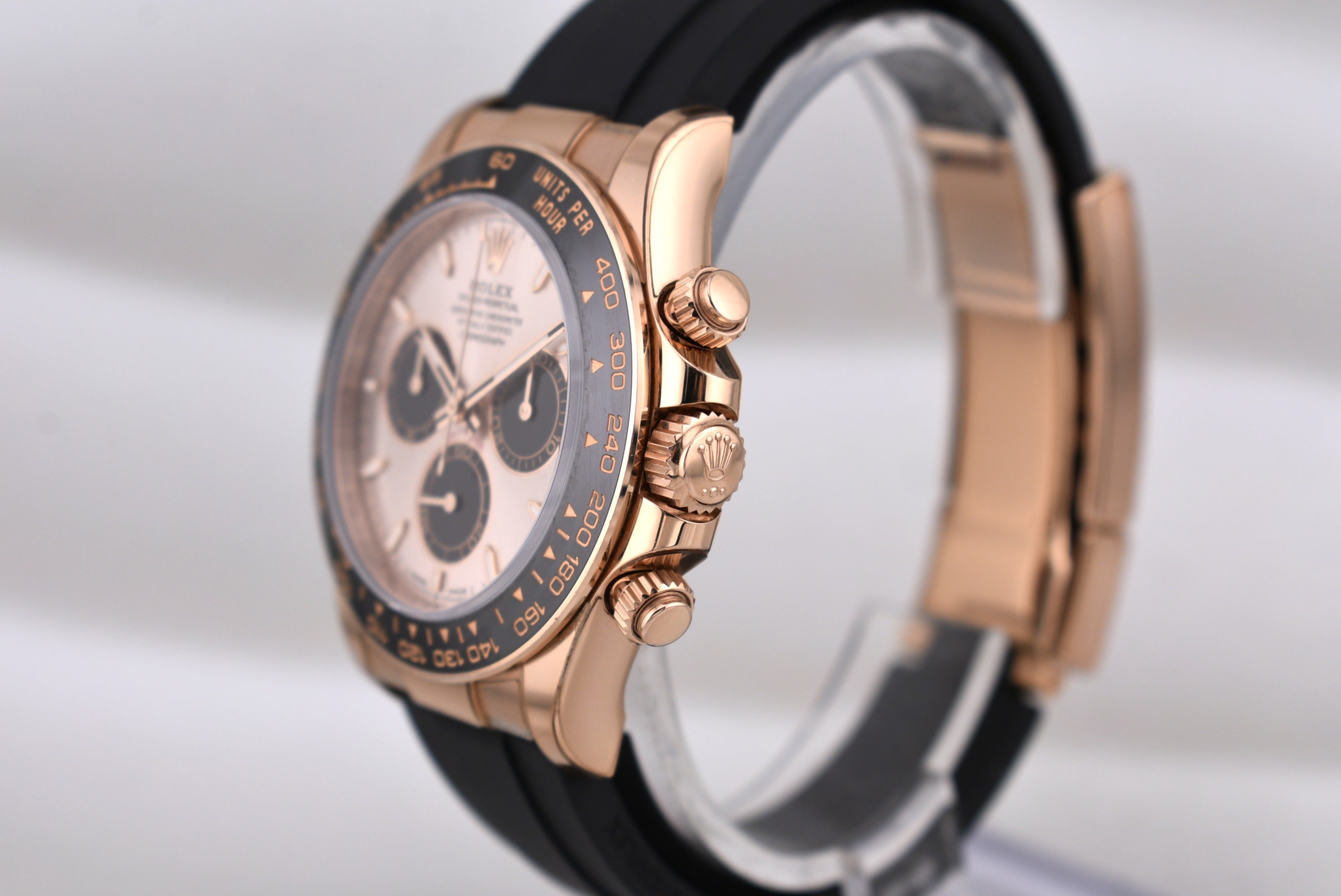 Rolex Cosmograph Daytona Everose Gold Oysterflex Sundust Dial 126515LN 2024