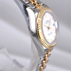Rolex Lady Datejust 28 Two Tone White Roman Dial 279173 2026