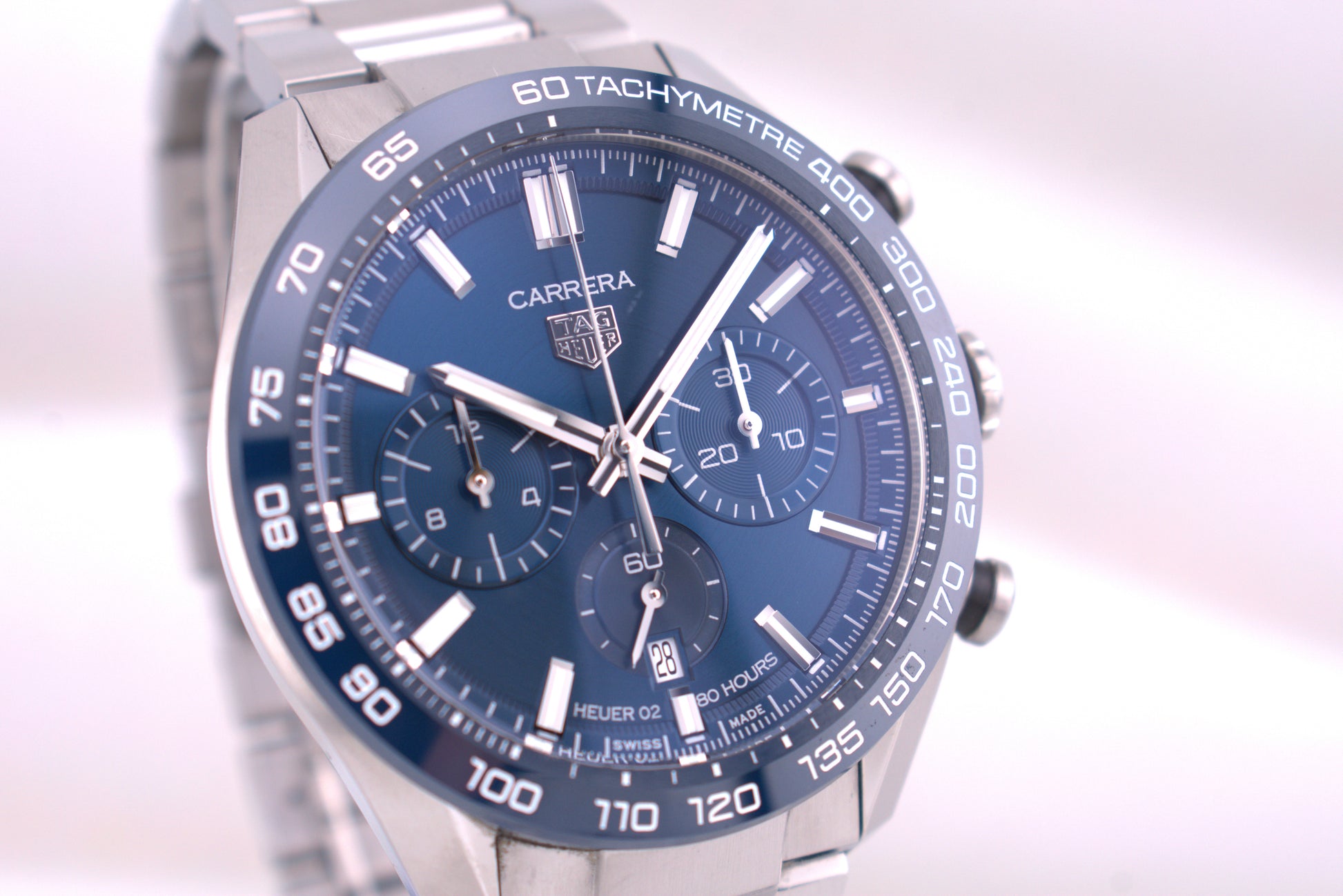 Tag Heuer Carrera Chronograph Blue Dial 2020