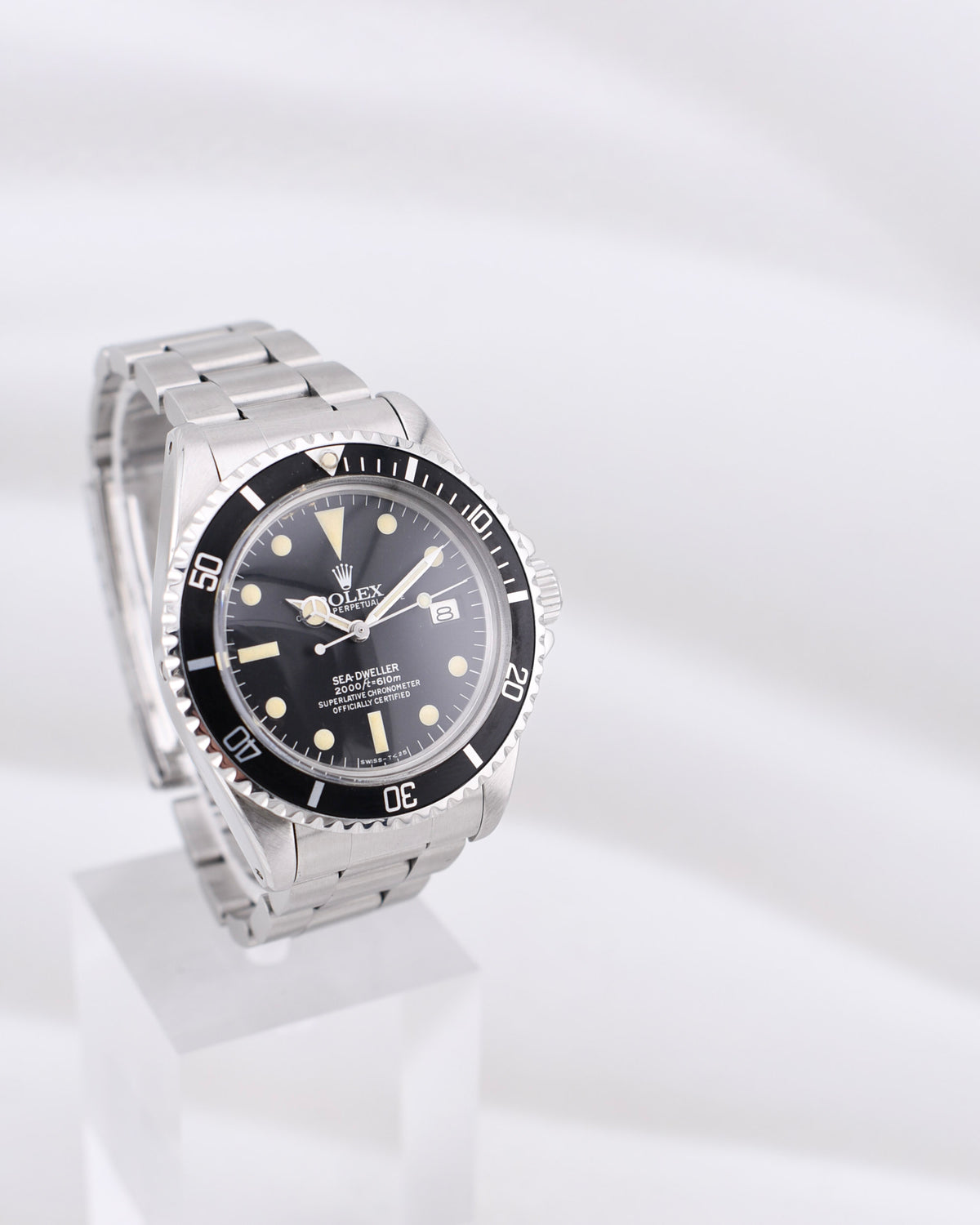 Rolex Sea Dweller Great White Pumpkin Patina Dial 1665 1981