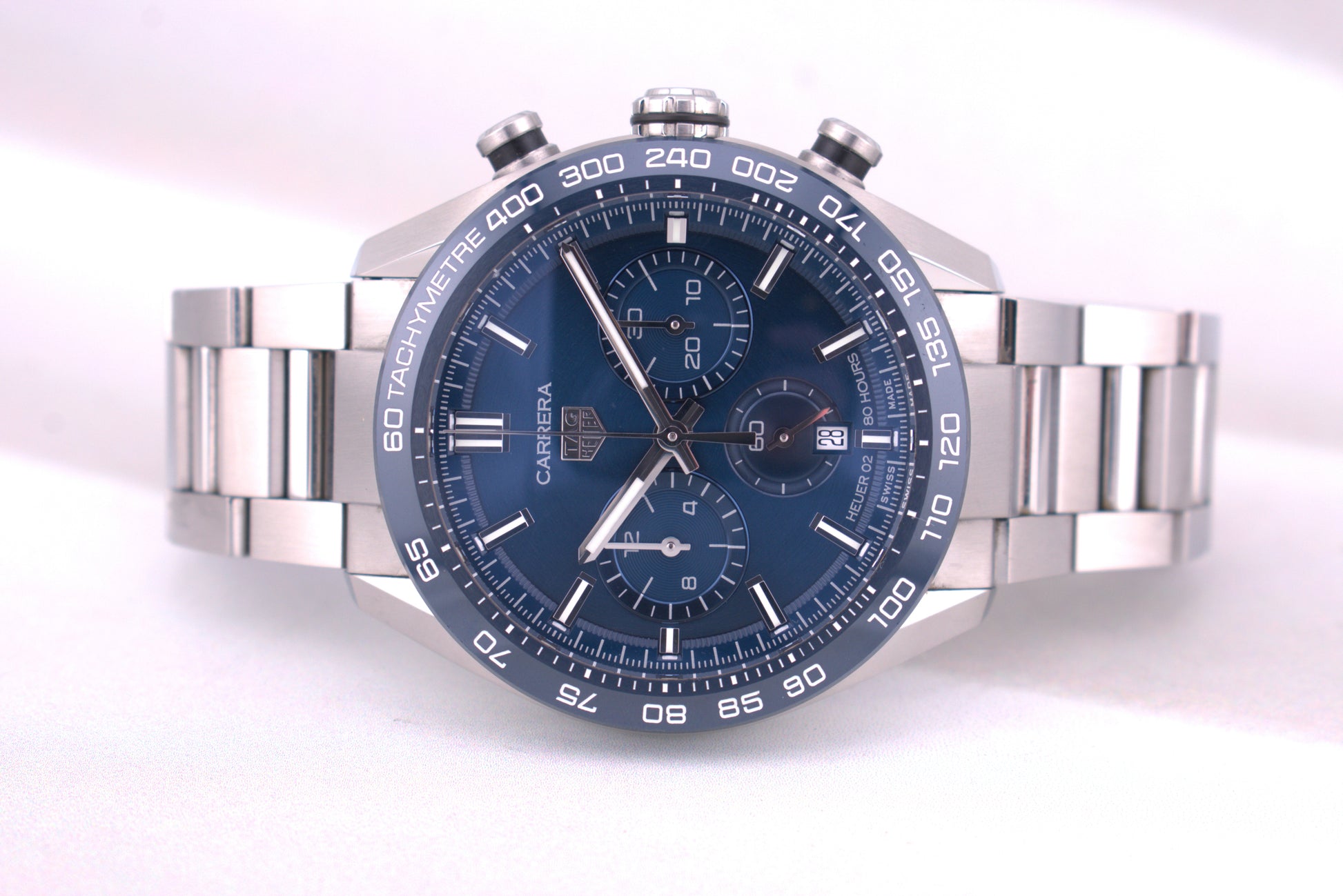 Tag Heuer Carrera Chronograph Blue Dial 2020